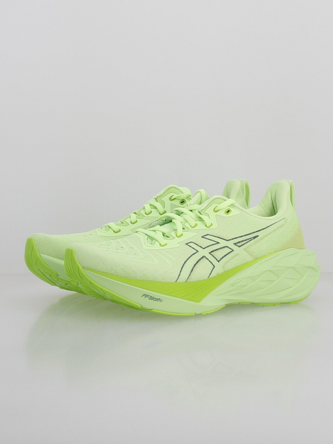 Chaussures de running novablast 4 vert homme - Asics