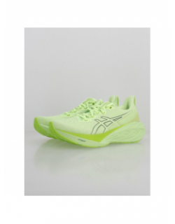 Chaussures de running novablast 4 vert homme - Asics