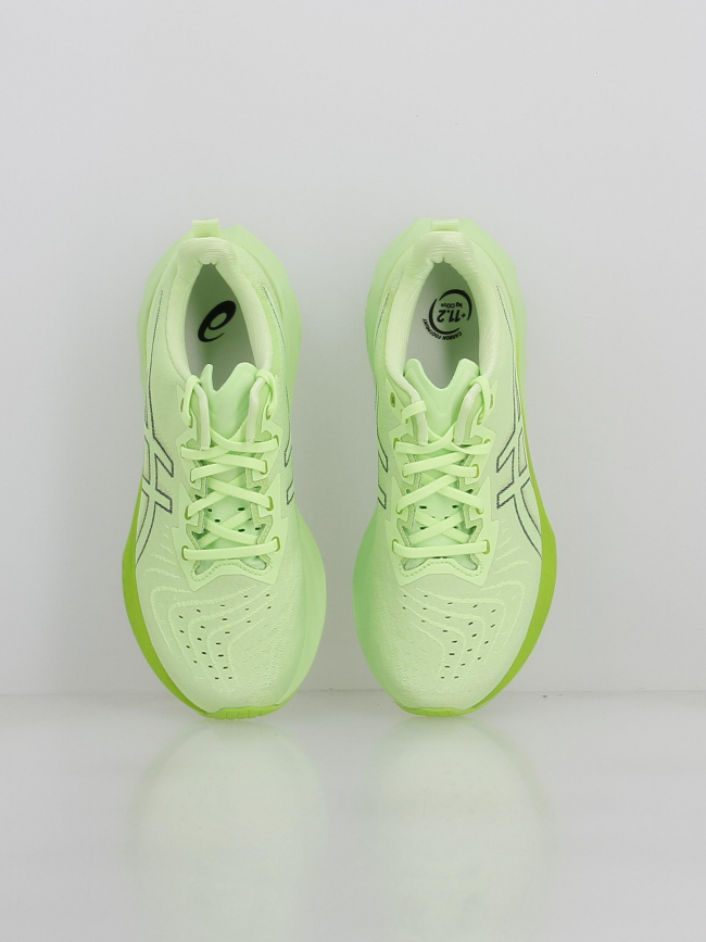 Chaussures de running novablast 4 vert homme - Asics