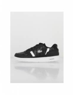 Baskets t-clip imprimés noir femme - Lacoste