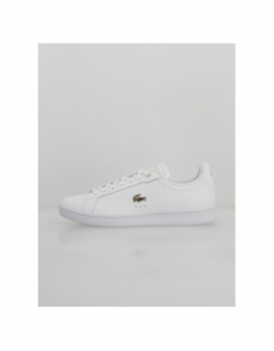 Baskets court carnaby blanc femme - Lacoste