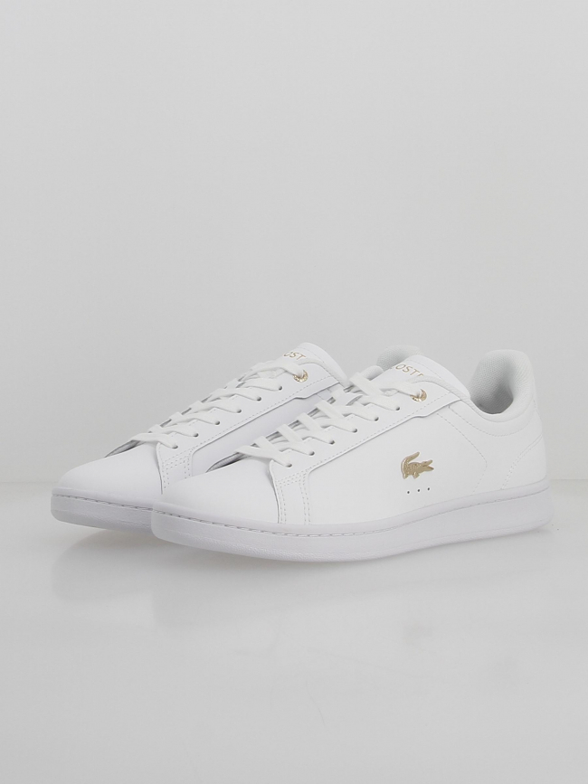 Baskets court carnaby blanc femme - Lacoste