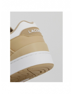 Baskets court cage blanc beige homme - Lacoste