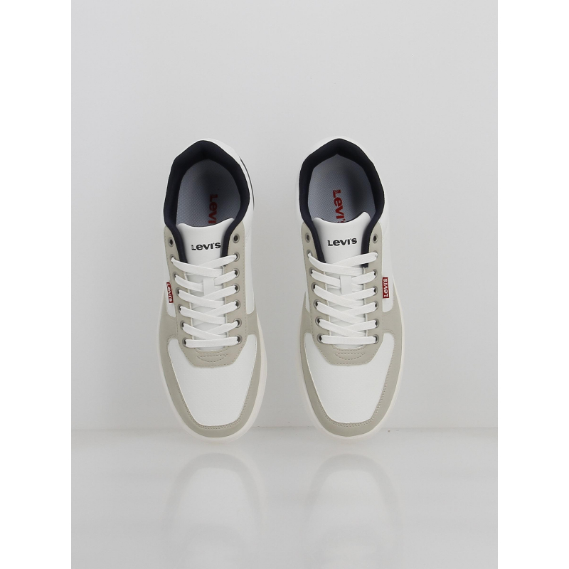 Baskets reece blanc beige homme Levi's