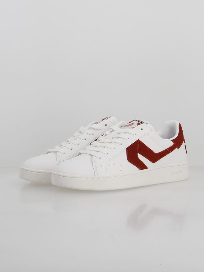 Baskets swift blanc rouge homme - Levi's