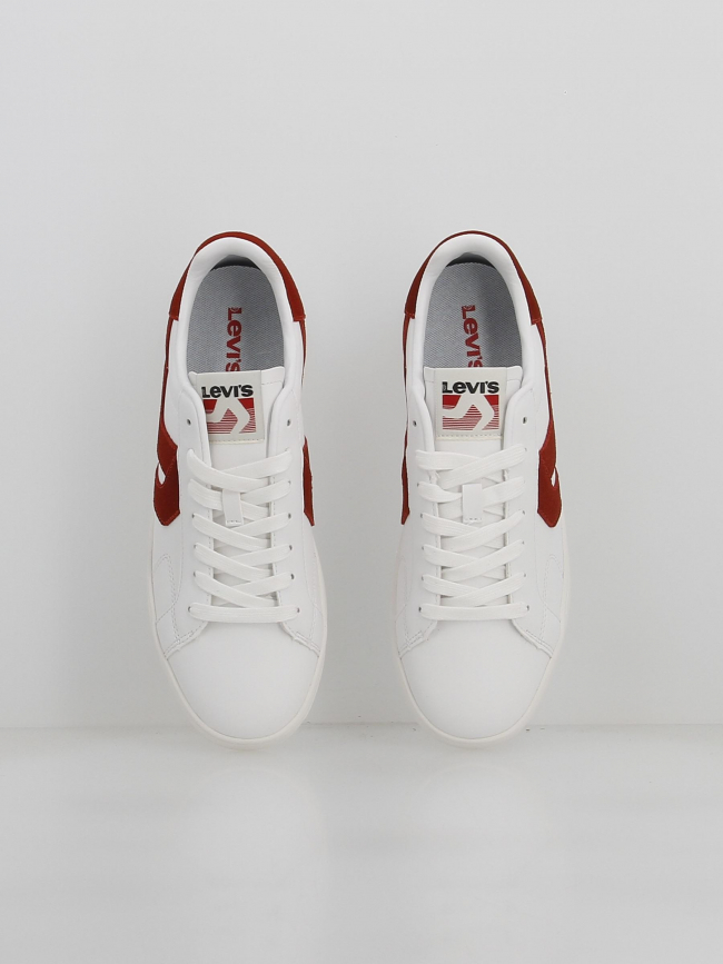 Baskets swift blanc rouge homme - Levi's