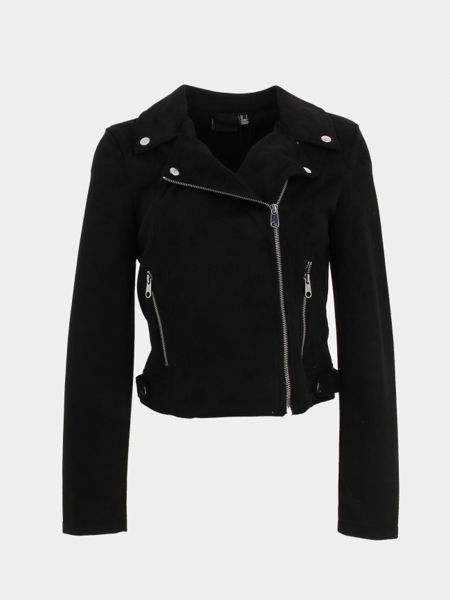 Veste perfecto suédine jose noir femme - Vero Moda