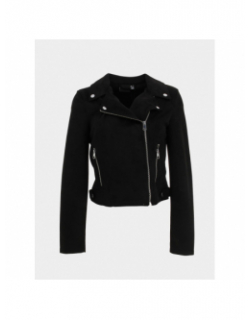 Veste perfecto suédine jose noir femme - Vero Moda