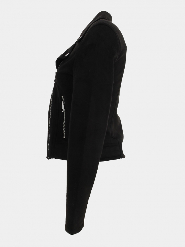 Veste perfecto suédine jose noir femme - Vero Moda