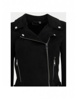 Veste perfecto suédine jose noir femme - Vero Moda