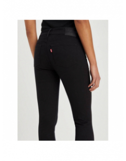 Jean 711 skinny double bouton noir femme - Levi's