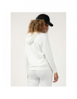 Sweat à capuche uni daphni blanc femme - Sun Valley