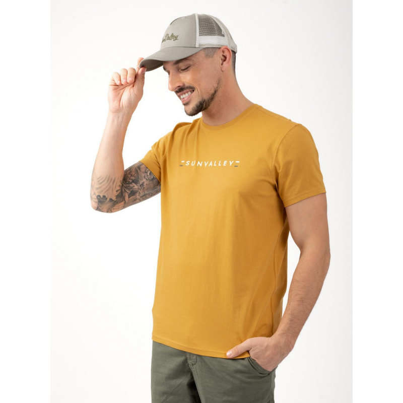 T-shirt codrep jaune homme - Sun Valley