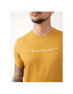 T-shirt codrep jaune homme - Sun Valley