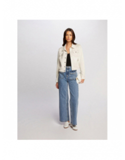 Veste légère suédine grami beige femme - Morgan