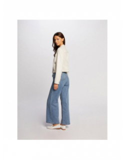 Veste légère suédine grami beige femme - Morgan