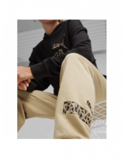 Jogging essential animal beige femme - Puma