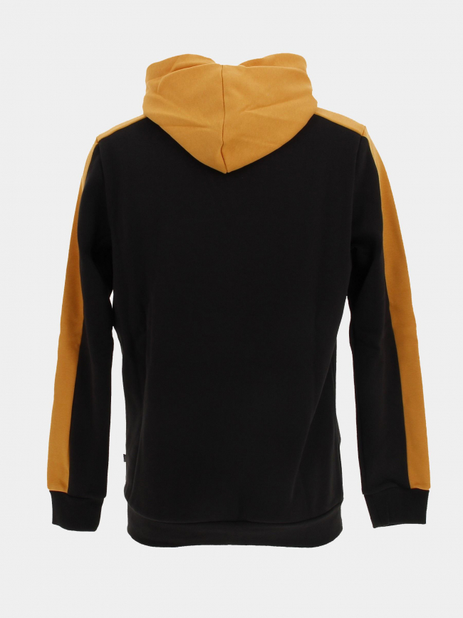 Sweat à capuche essential orange/noir homme - Puma