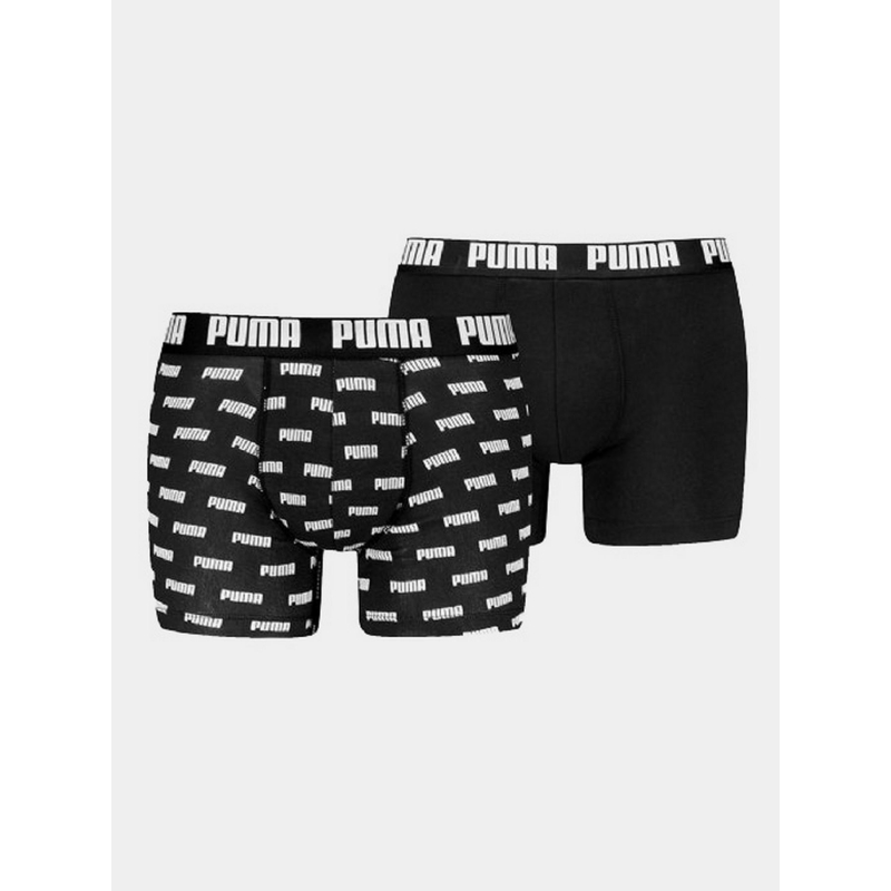 Pack 2 boxers aop noir homme - Puma