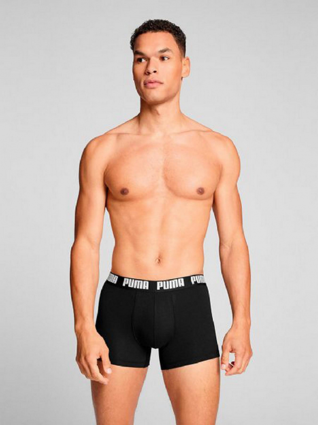 Pack 2 boxers aop noir homme - Puma