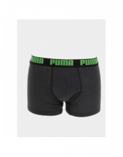 Pack 2 boxers basic noir/vert homme - Puma