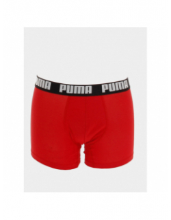 Pack 2 boxers basic noir/rouge homme - Puma