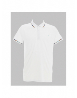 Polo gandil blanc homme - Benson & Cherry