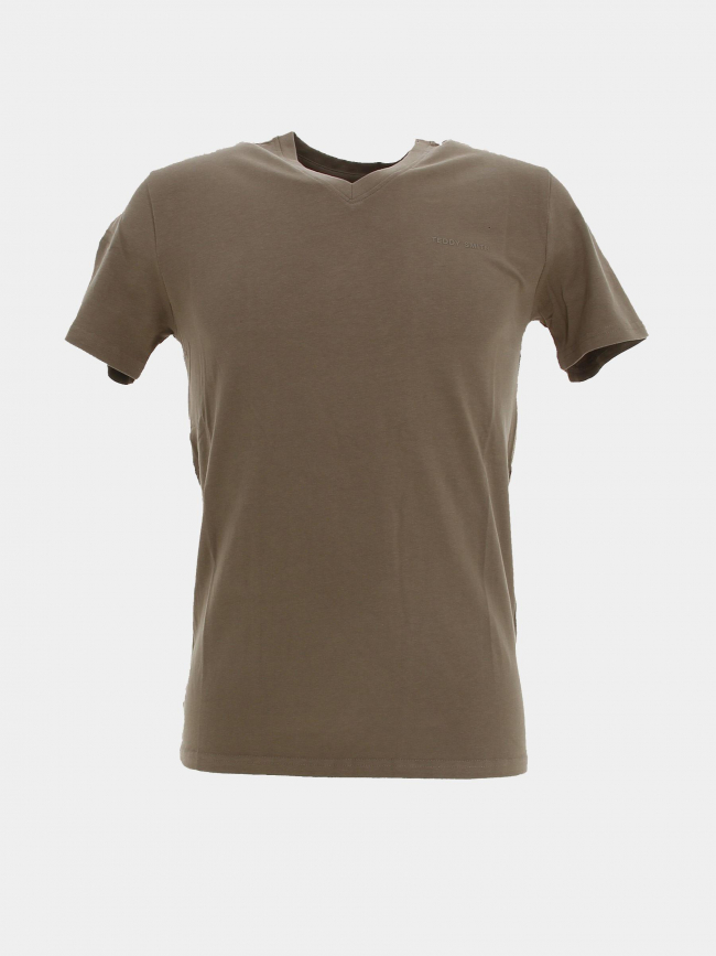 T-shirt tawax marron homme - Teddy Smith