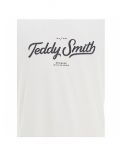 T-shirt janick blanc homme - Teddy Smith