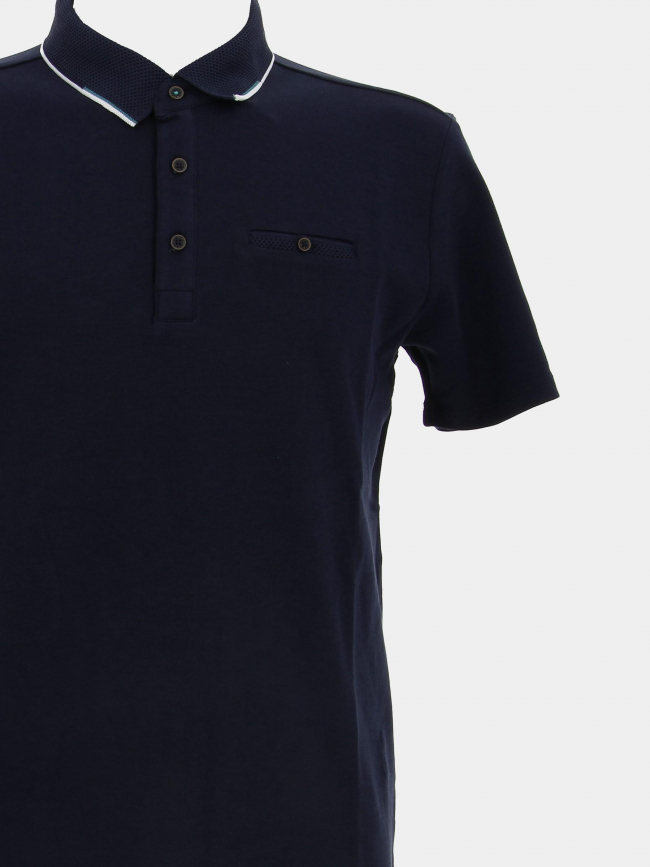 Polo milio bleu marine homme - Teddy Smith