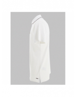 Polo milio uni blanc homme - Teddy Smith