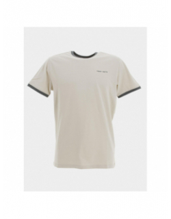 T-shirt the tee beige homme - Teddy Smith