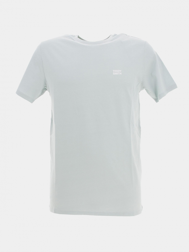 T-shirt the tee turquoise homme - Teddy Smith