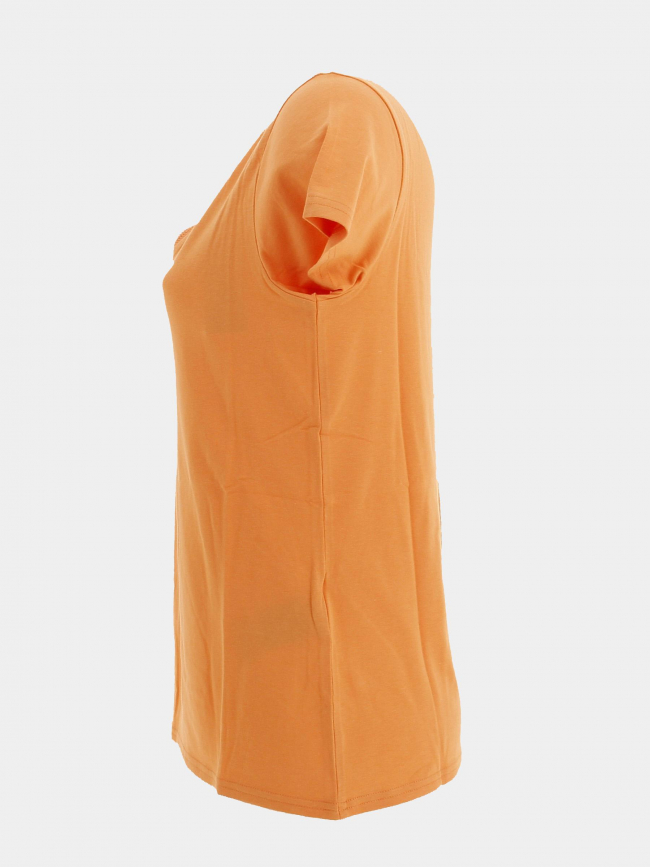 T-shirt mia orange femme - Teddy Smith