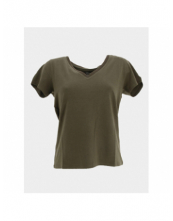 T-shirt mia kaki femme - Teddy Smith