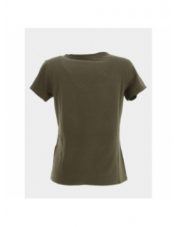 T-shirt mia kaki femme - Teddy Smith