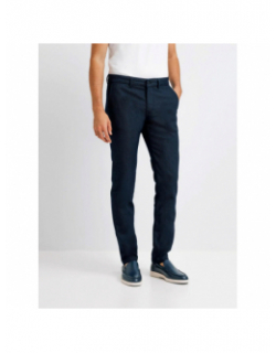 Pantalon slim perry bleu marine homme - Izac