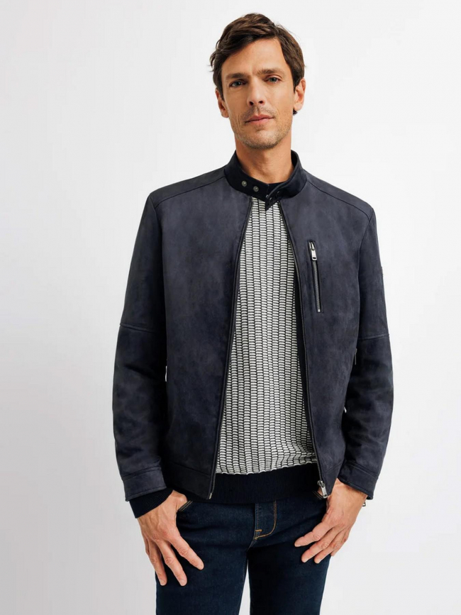 Veste rocky bleu marine homme - Izac