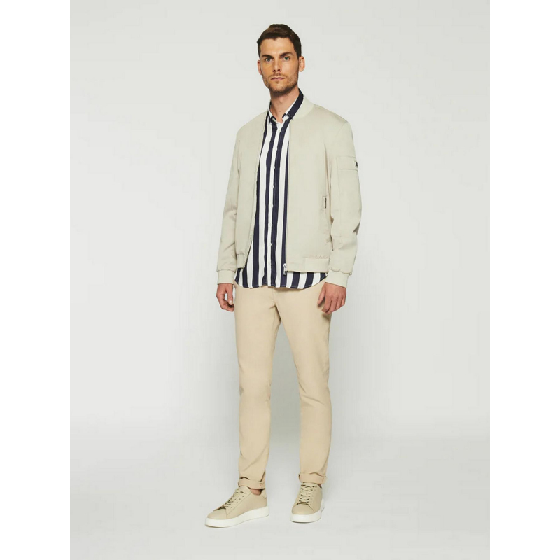 Veste raffi beige homme - Izac