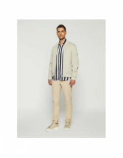 Veste raffi beige homme - Izac