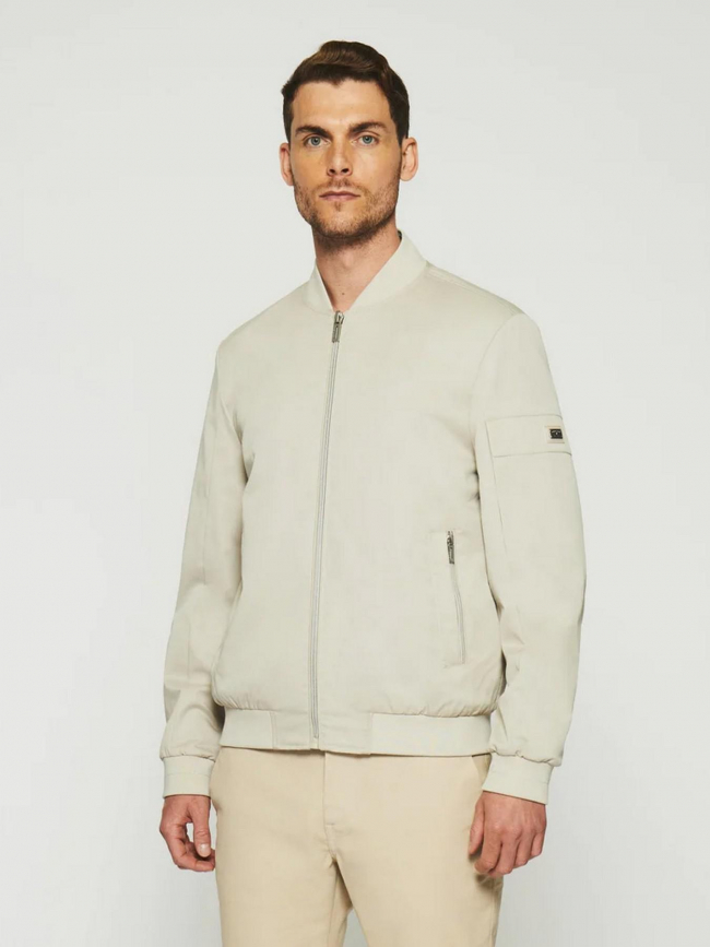 Veste raffi beige homme - Izac