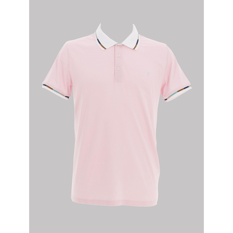 Polo gandil rose homme - Benson & Cherry