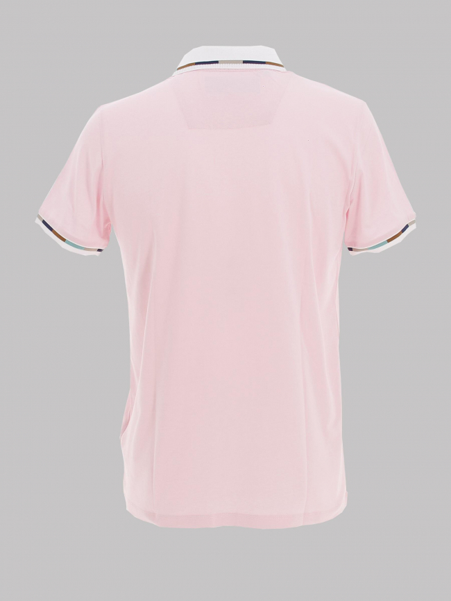 Polo gandil rose homme - Benson & Cherry