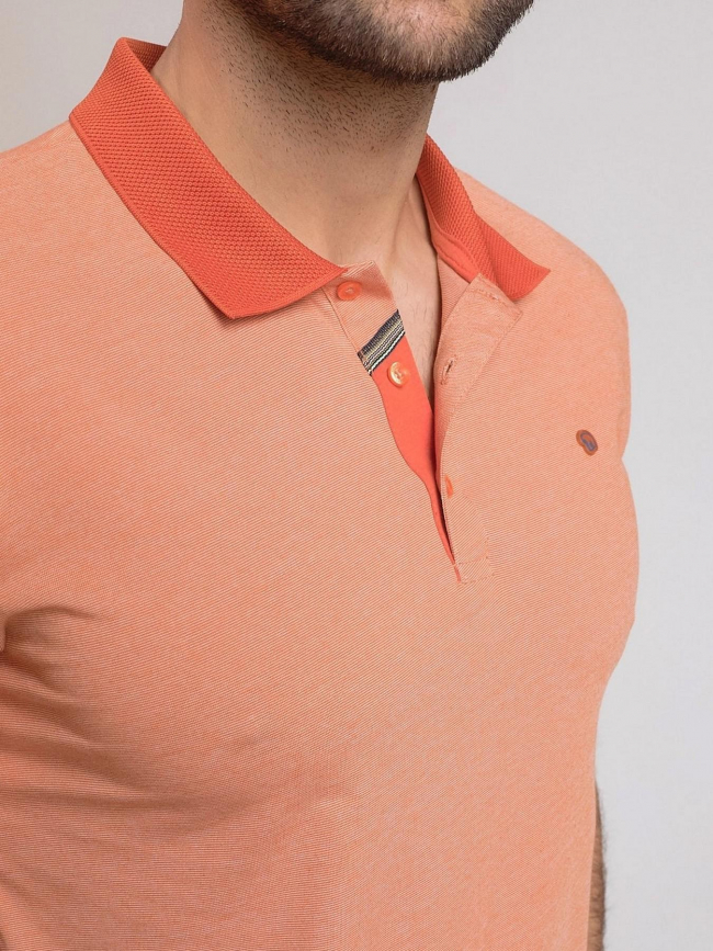 Polo grimeca orange homme - Benson & Cherry