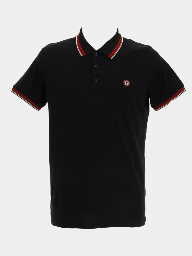 Polo teiger noir homme - Benson & Cherry