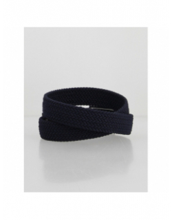 Ceinture celastique bleu marine homme - Benson & Cherry