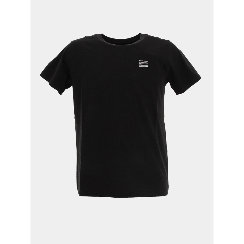 T-shirt rec noir garçon - Teddy Smith