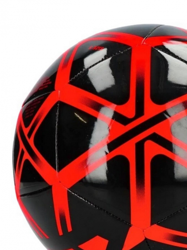 Ballon de football starlancer noir/rouge - Adidas