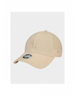 Casquette bubble stitch 9forty beige - New Era