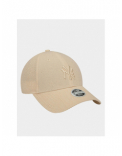 Casquette bubble stitch 9forty beige - New Era